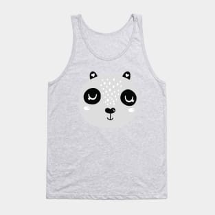 cute animal friendly panda Tank Top